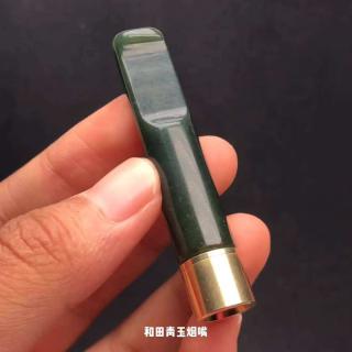 被朋友追着问链接的和田玉烟嘴,真的越用越润✨