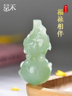 青玉为何被称为"君子之玉"?和田玉青玉葫芦的温润哲学 🌿
